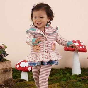 Matilda Jane Baby Jacket, size 6-12m.